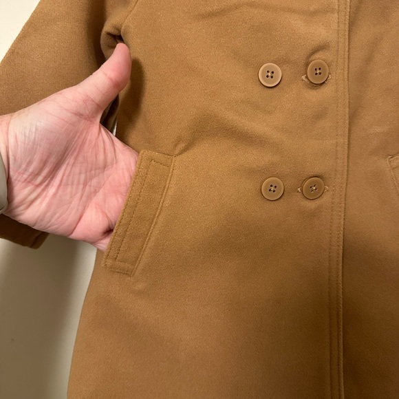 OshKosh B'gosh Toddler Girl Brown Pea Coat ๐งฅ | 2T - Picture 3 of 6